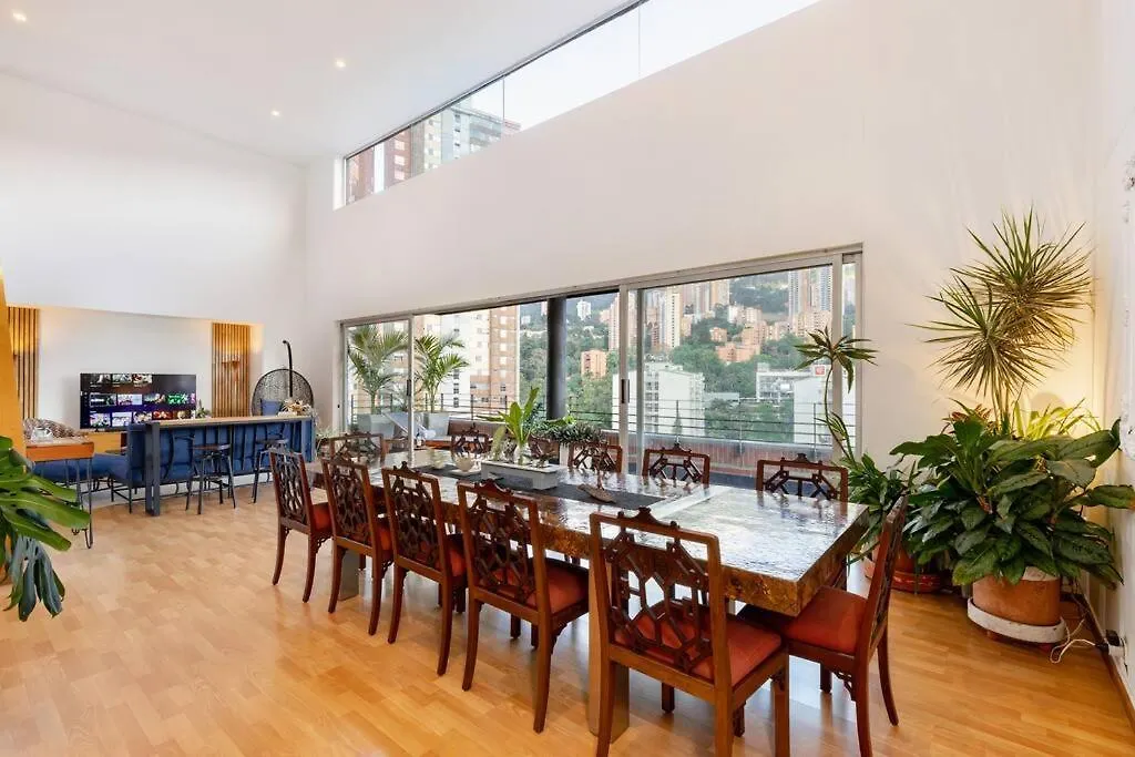 Double Master Provenza Penthouse, Home Gym&Offices 麦德林 哥伦比亚